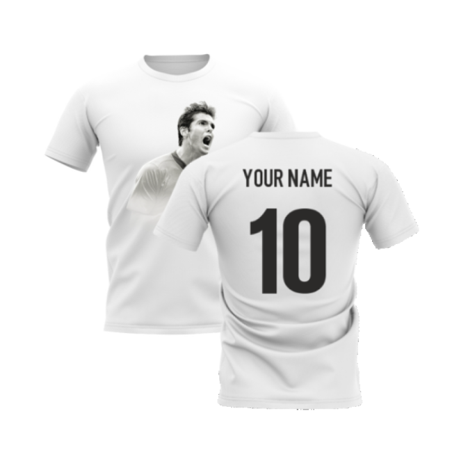 Team Kaka Legend T-Shirt (White) (Your Name) Soccer Jersey