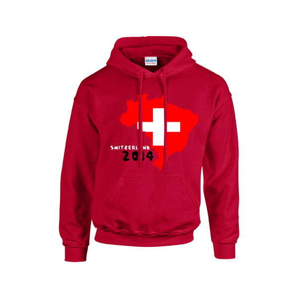 Kids Updated Switzerland Hoody Football Shirt 2025-2026