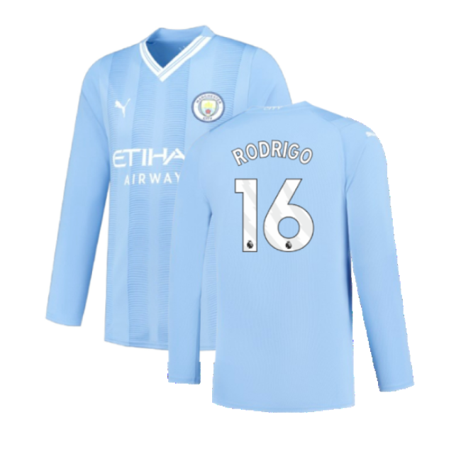 Premium 2023-2024 Manchester City Home Player Issue - Vintage S A#392