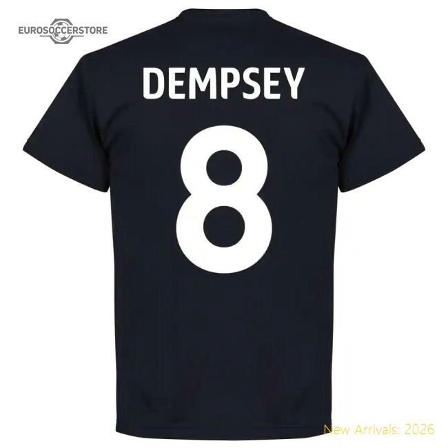 Stars And Stripes Clint Dempsey 8 Team T-shirt - Navy - Premium Collection