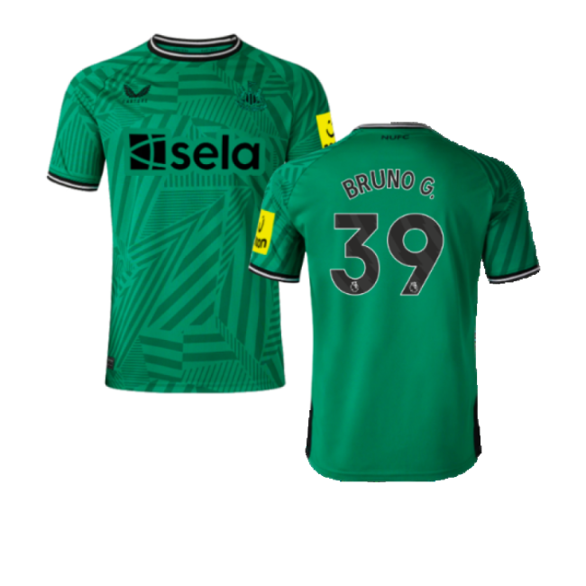 2023-2024 Newcastle United Away Shirt (Bruno G. 39) (Collector's Item)