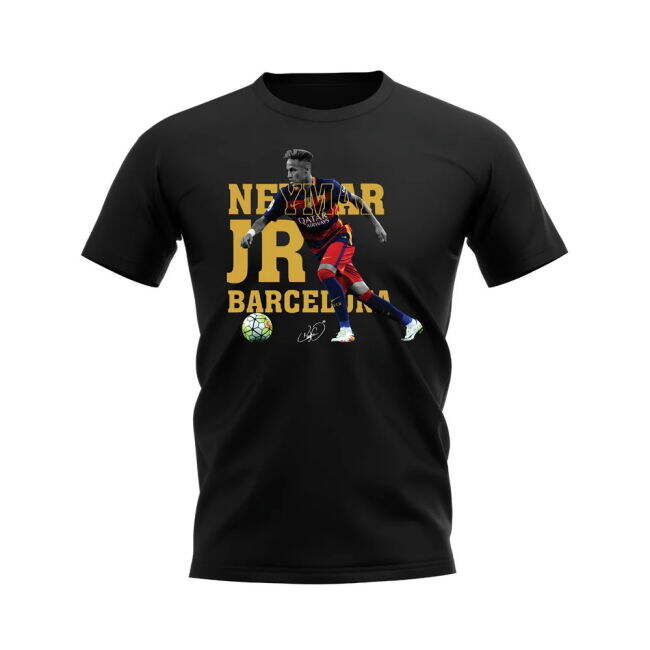 Neymar Barcelona Player Tee (Black) - Supporter Essential - Customi...