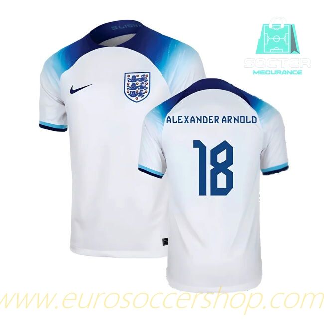 2022-2023 England Home Jersey (Alexander Arnold 18)