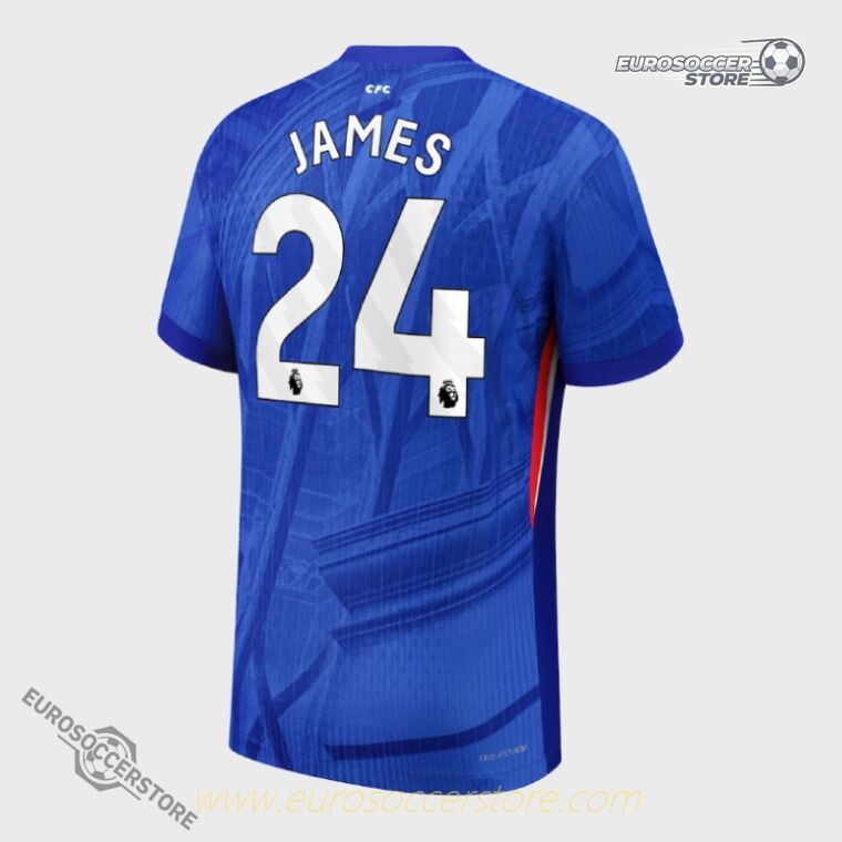 25-26 Chelsea Home Jersey (Player Version) - JAMES 24