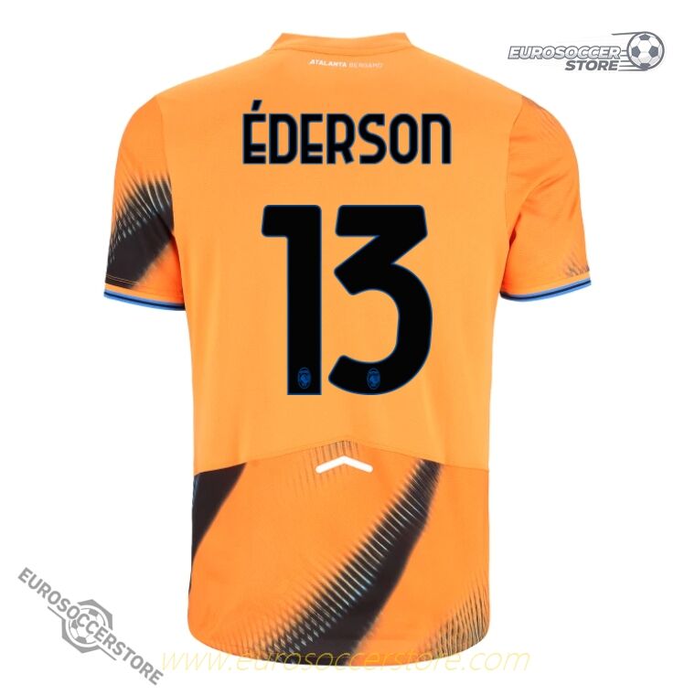 ÉDERSON's Atalanta Third Jersey number 13 for the 25-26 season.