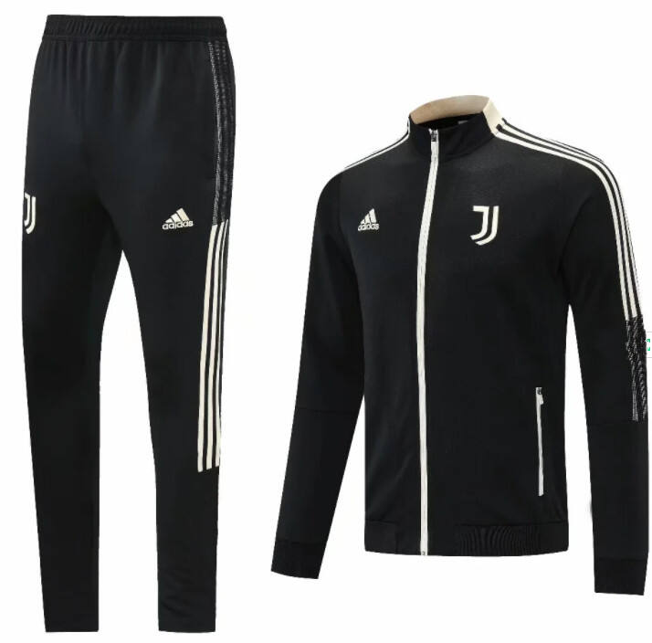Juventus 21-22 Black White Jacket Kit - Official Replica 17420