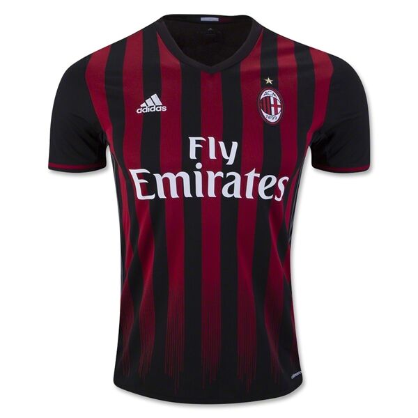 AC Milan Home 201617 Soccer Shirt - Official Replica 9739