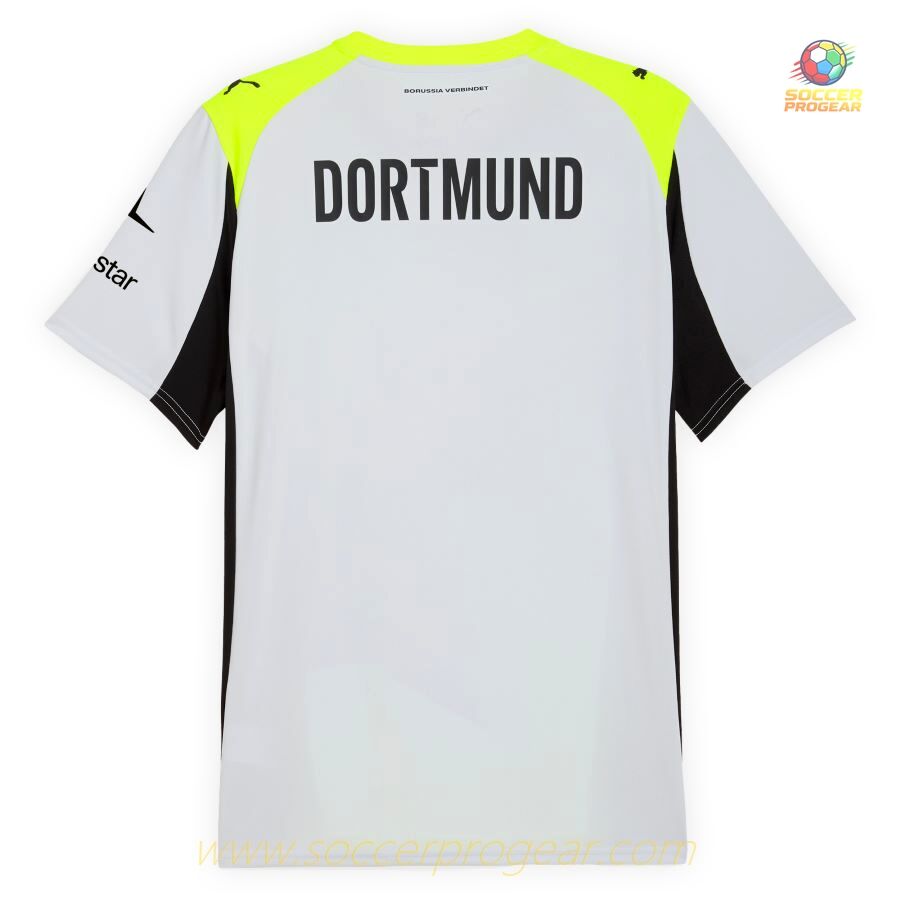 Team Jersey Match-Ready BVB Dortmund Away 2025-2026 Season