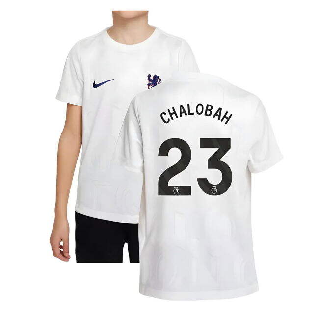 Premium Quality Chelsea Chelsea Pre Match Shirt White Kids Chaloba...