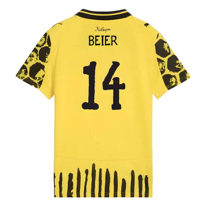 2025-2026 KIDSUPER x Borussia Dortmund CWC Shirt - Kids (Beier 14)