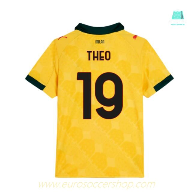 2025-2026 AC Milan Third Shirt (Kids) (Theo 19)
