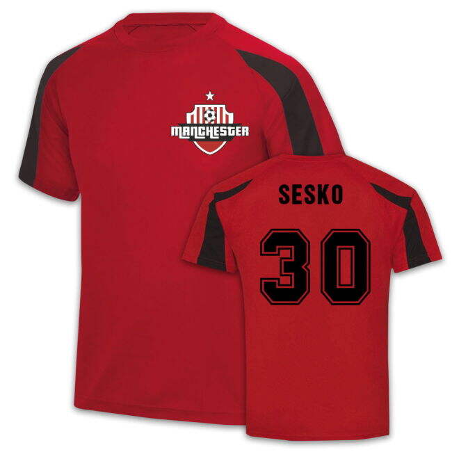 Sesko Manchester United Sport Training Jersey (Red)