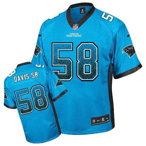 NFL None #None Blue Alternate Elite Jersey Adult football jersey