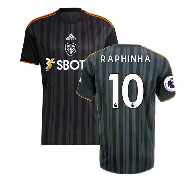 Best Value Leeds RAPHINHA 10 2022-2023 Leeds United Third Shirt (RA...