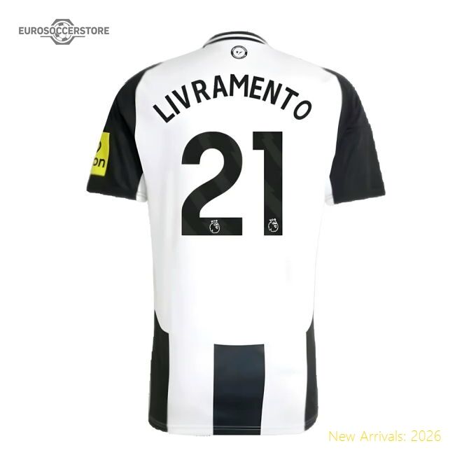 Official 2024-2025 Newcastle Home Shirt (livramento 21) - Premium