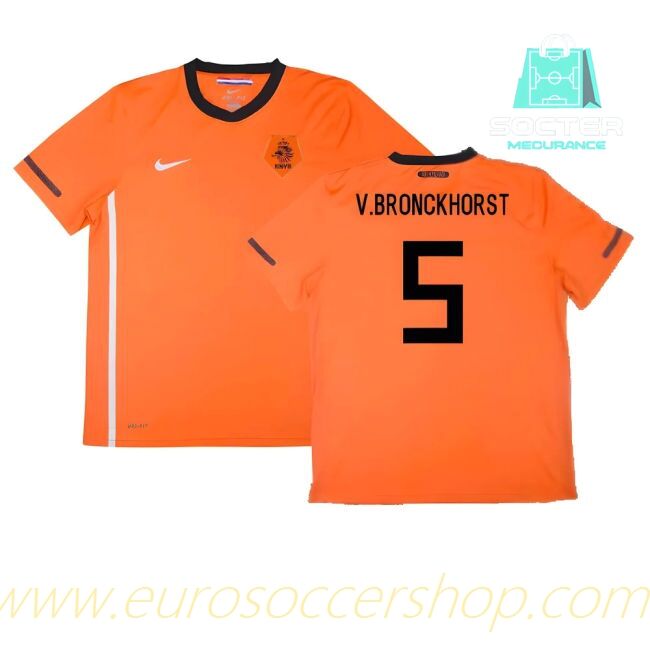 Holland Match Quality Home Shirt (V.Bronckhorst 5)