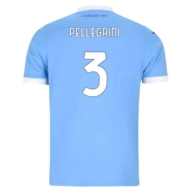 2025-2026 Lazio Home Trendy Shirt (Pellegrini 3) Stretch Fabric