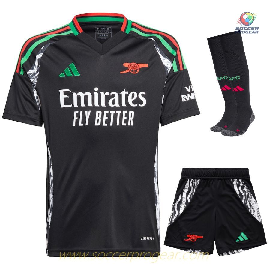 Arsenal Youth Away Football Shirt Team Jersey 2024-2025 Season