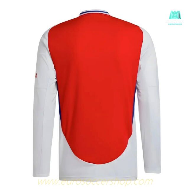 2024-2025 Arsenal Long Sleeve Home Shirt