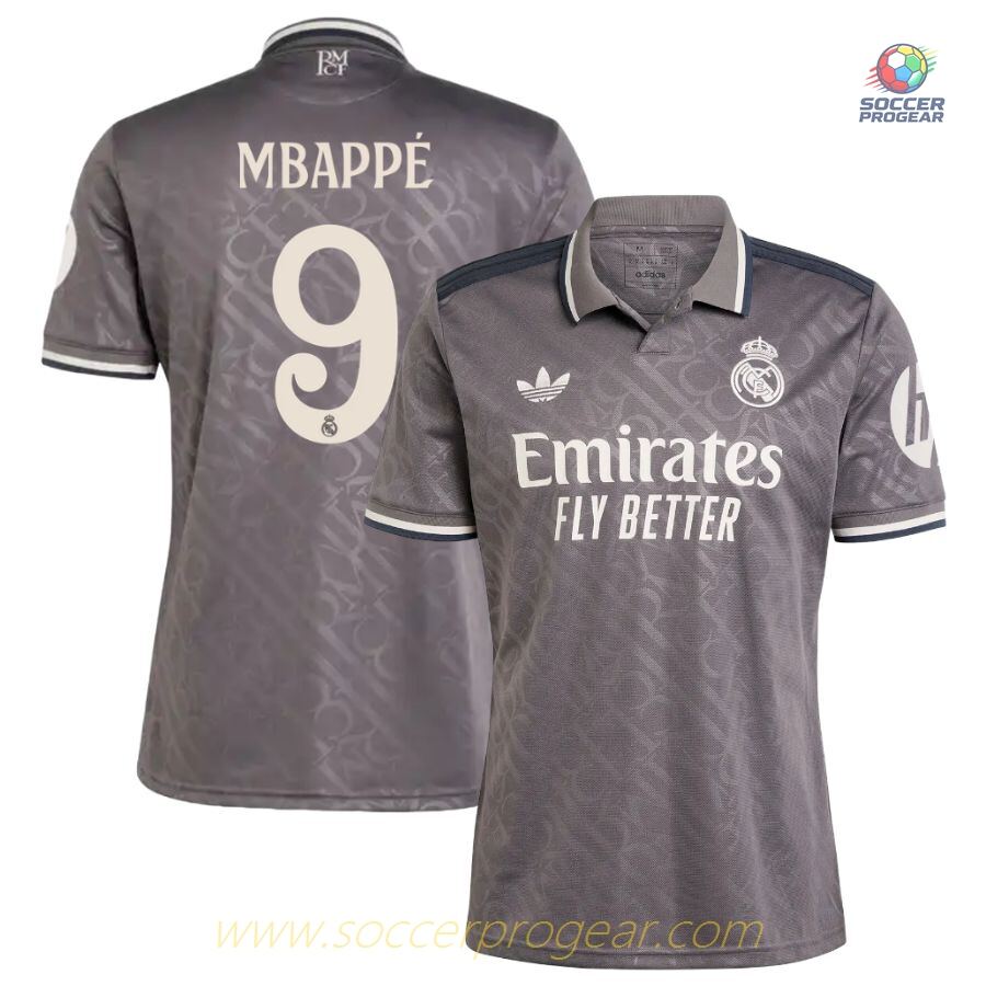 Real Madrid Third Team Soccer Jersey 2024/25 Collection Mbappe
