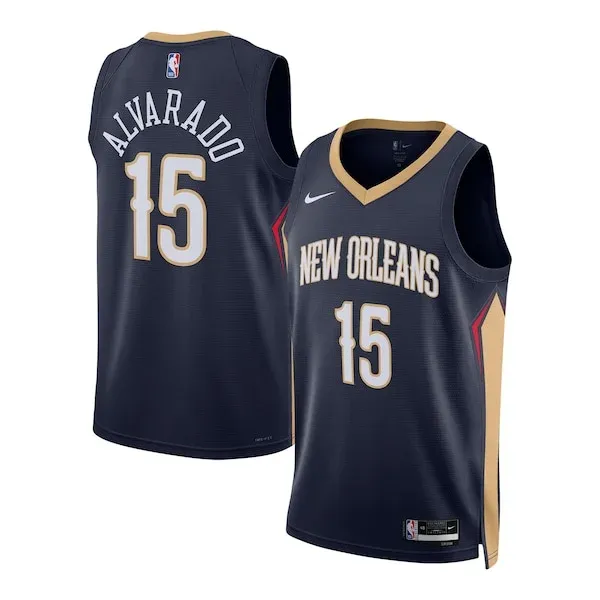 Performance Jose Alvarado NOP NBA Jersey - Navy - Licensed Product