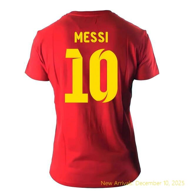 Lionel Messi Visca El Barca Hero T-Performance Shirt (Red) - Sale