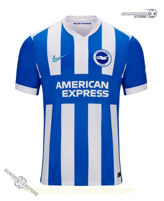 Brighton Hove Albion Home Football Jersey for the 25-26 Season