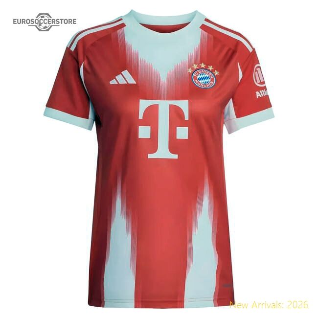 First-class 2025-2026 Bayern Munich Home Kit (womens) - Great Value