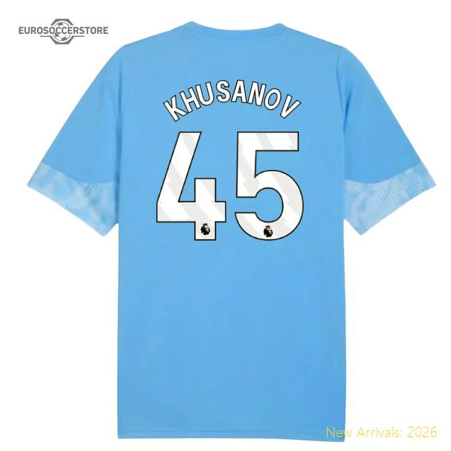 Official 2025-2026 Man City Jersey - High Performance Training Wear