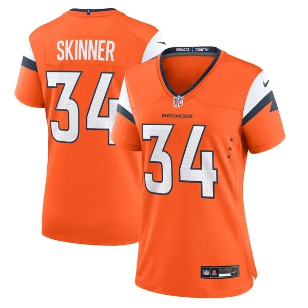 Performance None Game Jersey - Premium Orange NFL Fan Jersey | Game...