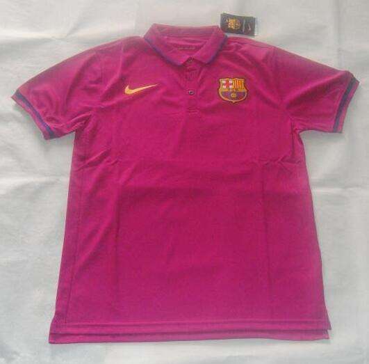 Barcelona Pink Polo 2016-17 Shirt - Official Replica 12451