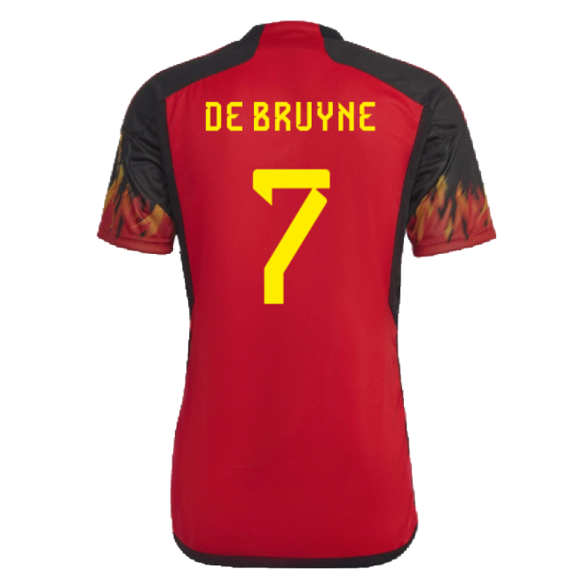 De Bruyne 7 Belgium Football Team Supporter Kit - Adults Version