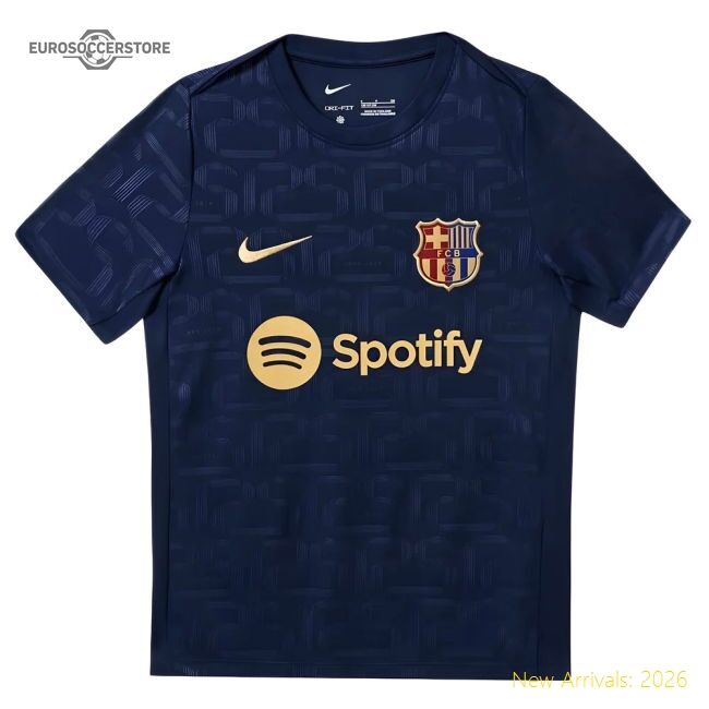Barcelona Match-ready Training Jersey Laliga Santander Climacool