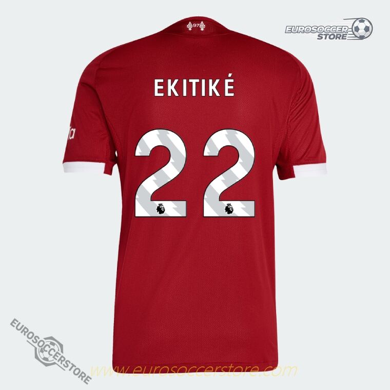 EKITIKÉ's 25-26 Liverpool Home Jersey (Player Version)