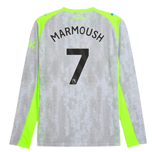Man City Third Football Jersey 2025-20 Marmoush 7 L M S