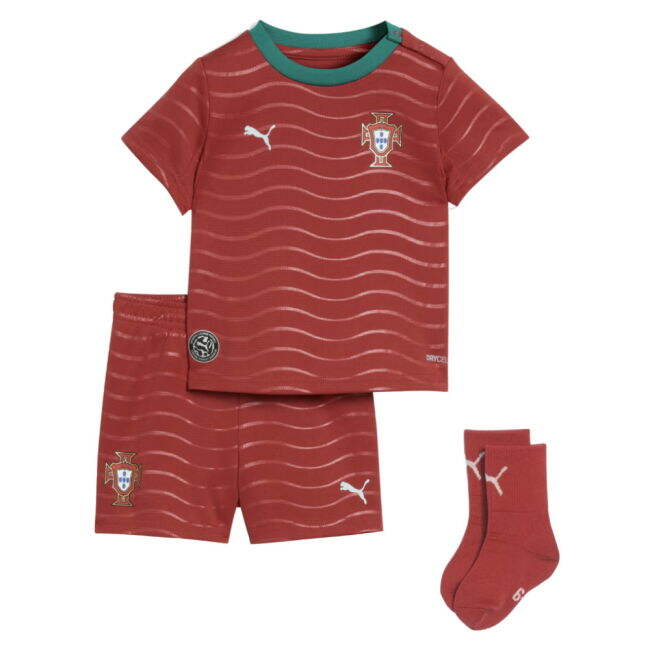 2026-2027 Portugal Home Baby Kit (Ronaldo 7) Authentic Authentic