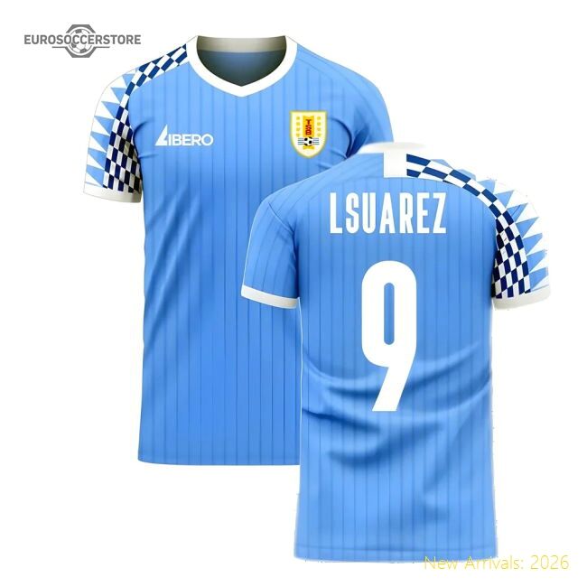 Authentic Suarez Uruguay Kit - Vintage 2025-2026 Vintage
