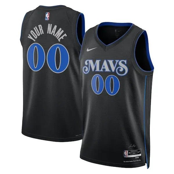 Dallas Mavericks DAL Swingman Jersey - retro genuine - Black