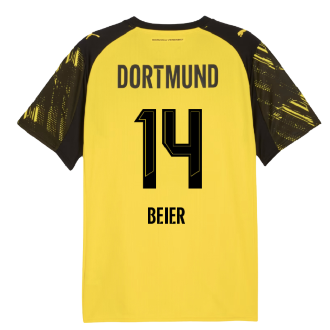 Beier 14 Top Quality Borussia Dortmund 2025-2026 Home Jersey