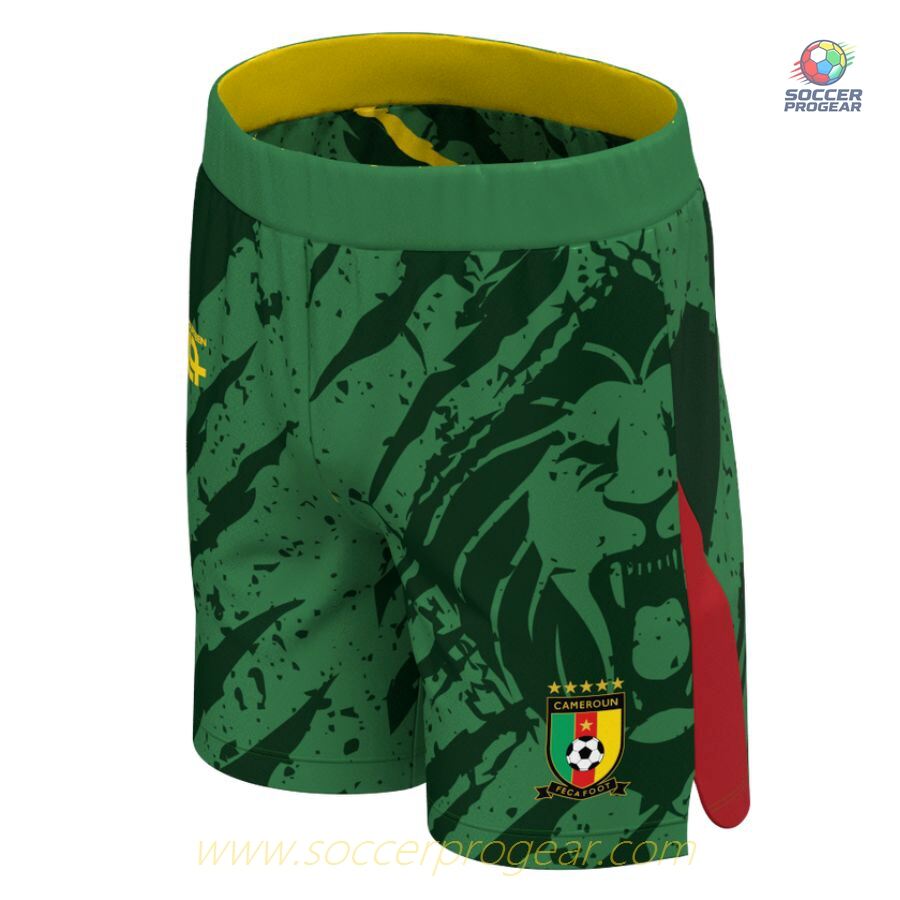Cameroon 2025 Season-2026 Away Team Jersey Kids Team Jersey