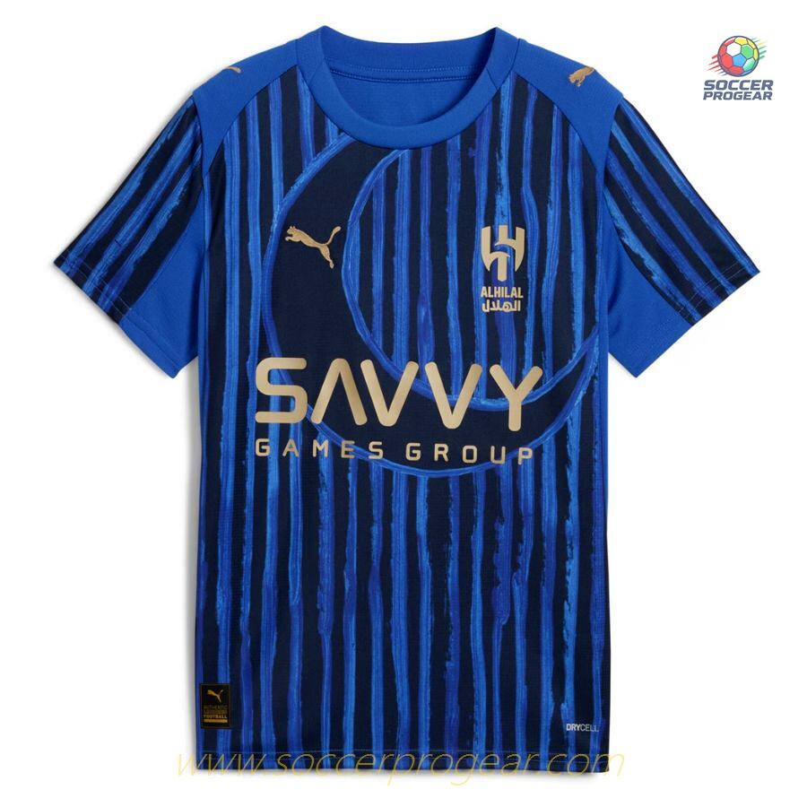 Al Hilal 2025 Club World Cup Home Kids Edition Football Jersey