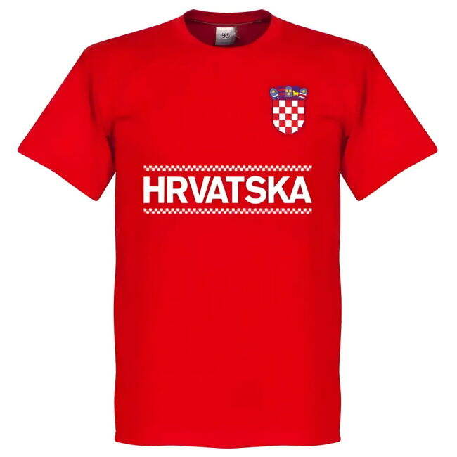 Croatia Luka Modric 10 Team T-Shirt - Red
