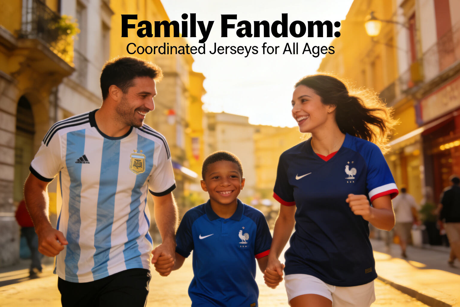 Family Fandom: Coordinated Jerseys for All Ages