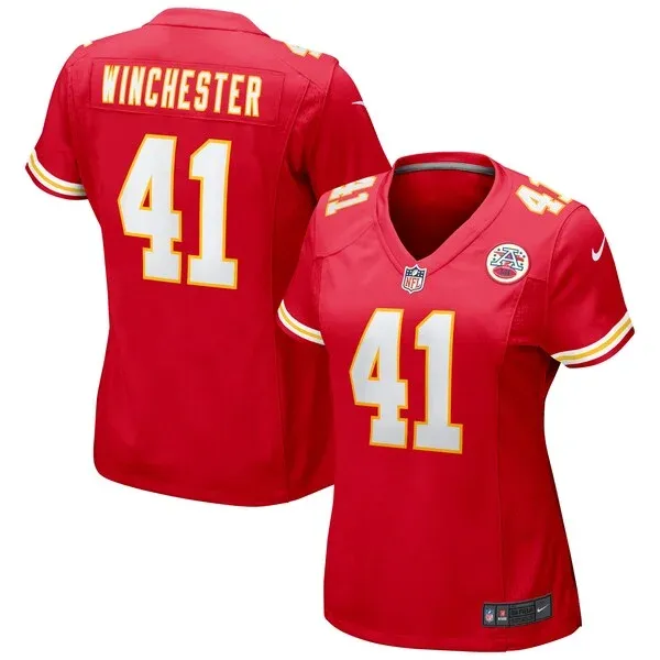 Top-Grade KC Chiefs Game Jersey - Red | NFL Fan Apparel | NFL Football