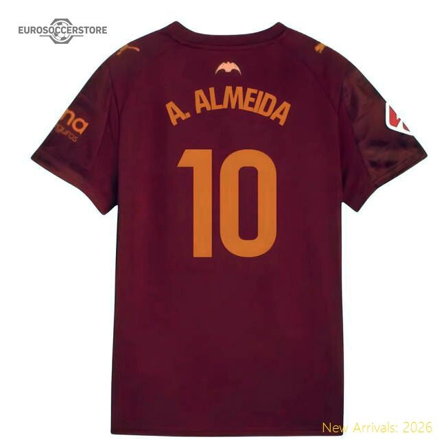 Elite Away Football Club A. Almeida Jersey Official Design