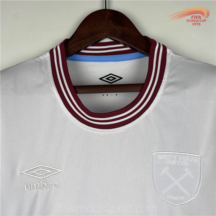 Westham 23-24 Away white Football Kit