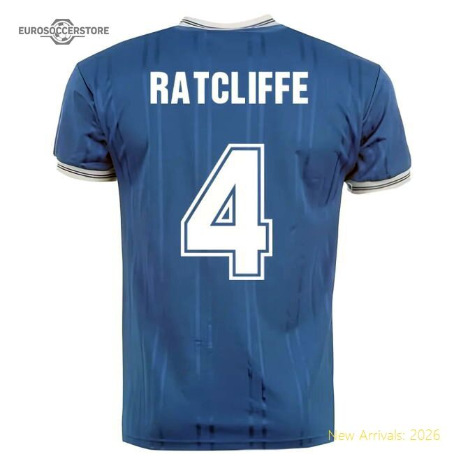 Authentic Score Draw Everton 1984 Home Shirt (ratcliffe 4) - Premium