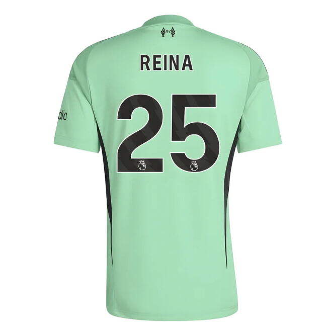 Liverpool Authorized 2025-2026 Liverpool Home Goalkeeper Shirt (Glo...