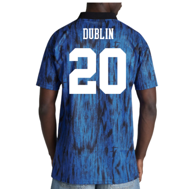 Moisture-Wicking 1992-1993 Away Superior - Modern Dublin 20 Adult#296