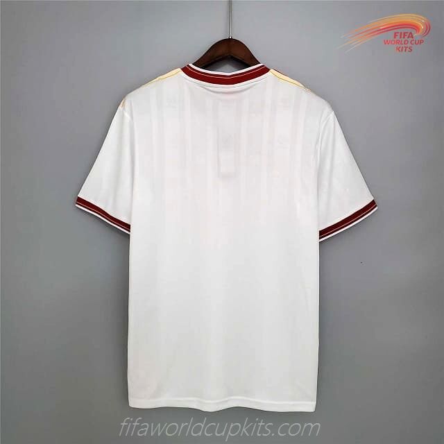 Liverpool 85-86 Away White Football Kit